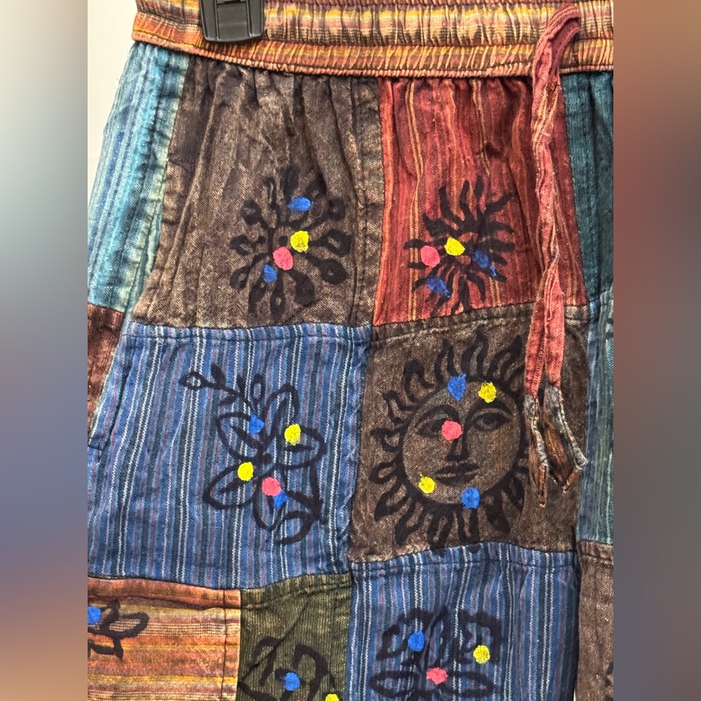171 - Women's Multicolor Patchwork Cargo Shorts - image 2